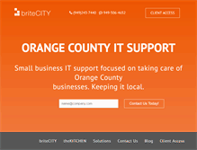 Tablet Screenshot of britecity.com